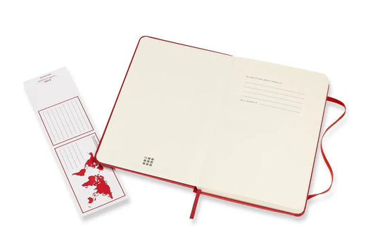 MOLESKINE Notizbuch Medium 18,2x11,8cm 626628 liniert, scharlachrot, 208 S.