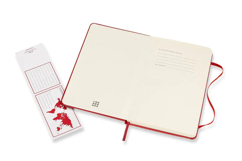 MOLESKINE Notizbuch Medium 18,2x11,8cm 626628 liniert, scharlachrot, 208 S.