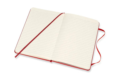 MOLESKINE Notizbuch Medium 18,2x11,8cm 626628 liniert, scharlachrot, 208 S.