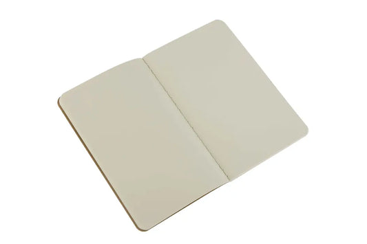 MOLESKINE Notizheft Cahier A6 704949 blanko, natur 3 Stück