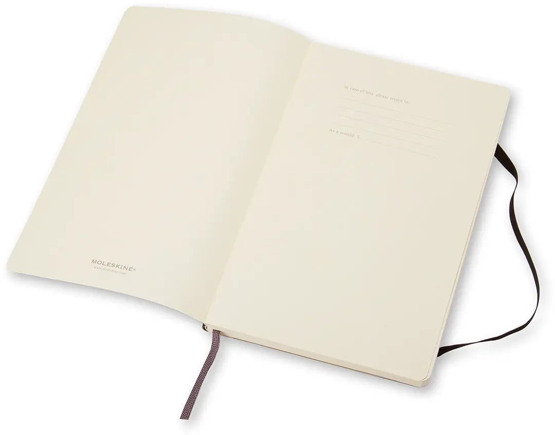 MOLESKINE Notizbuch Soft A6 714-8 blanko schwarz