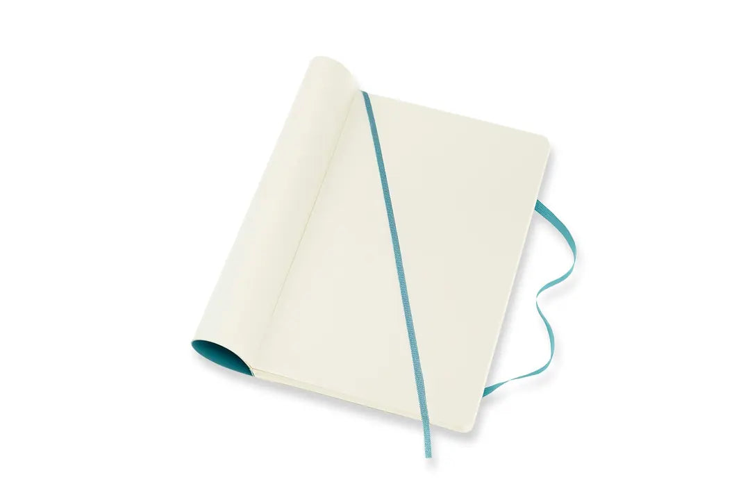 MOLESKINE Notizbuch L/A5 715529 Blanko, SC, Riff Blau