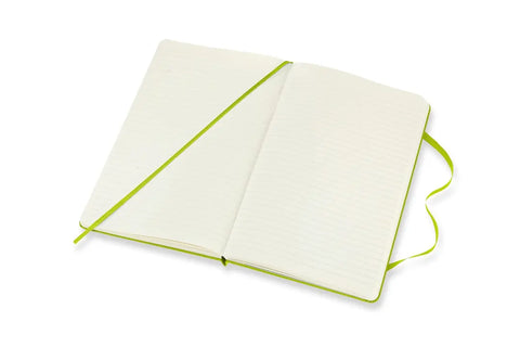 MOLESKINE Notizbuch HC L/A5 850871 liniert,limetten grün,208 S.