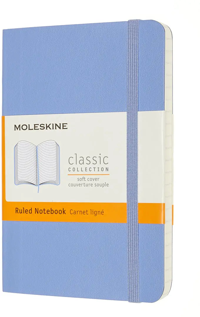 MOLESKINE Notizbuch SC Pocket/A6 850918 liniert,hortensienblau,192 S.