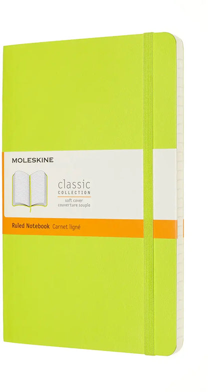 MOLESKINE Notizbuch SC L/A5 850994 liniert,limetten grün,192 S.