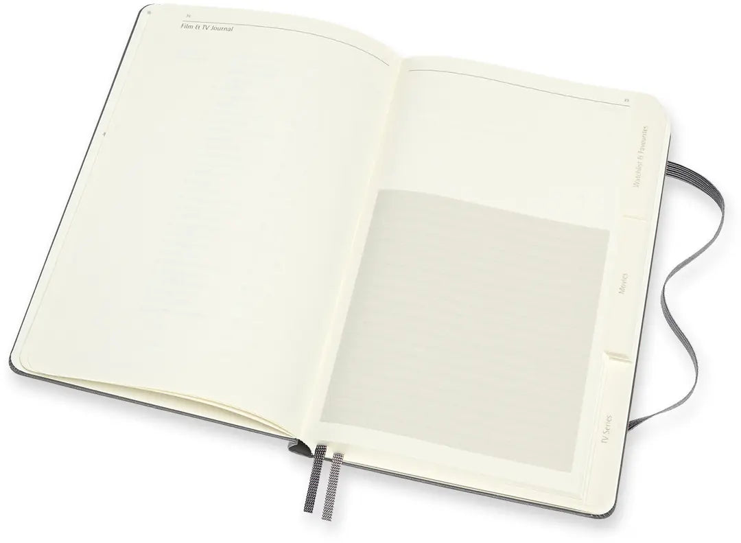 MOLESKINE Themen Notizbuch Film & TV A5 853551 dunkelgrau, 400 Seiten
