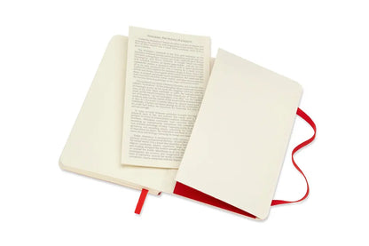 MOLESKINE Notizbuch P/A6 854610 Blanko,Soft Cover,Scharlach