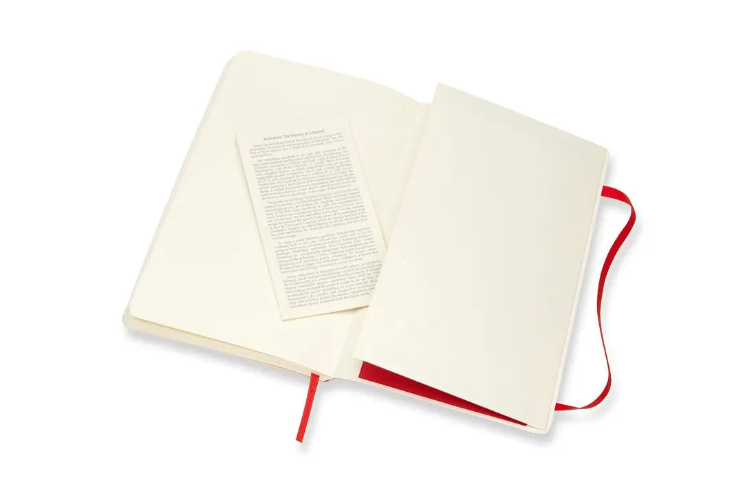 MOLESKINE Notizbuch L/A5 854658 Blanko,Soft Cover,Scharlach