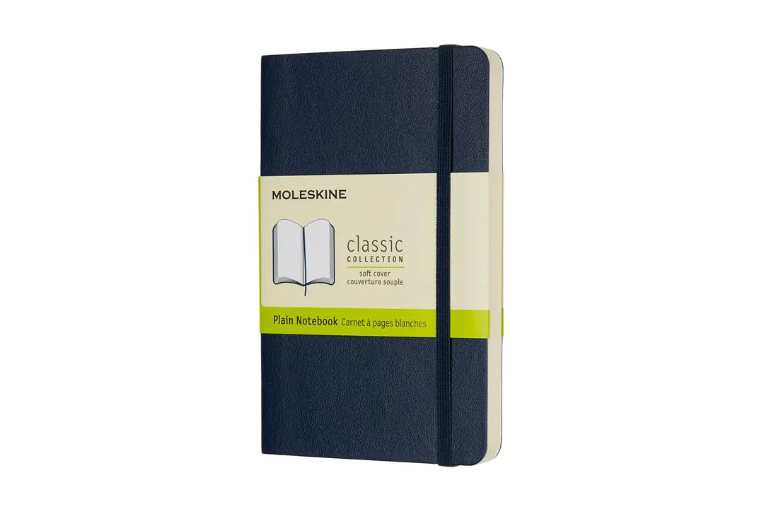 MOLESKINE Notizbuch P/A6 854726 Blanko,Soft Cover,Saphir
