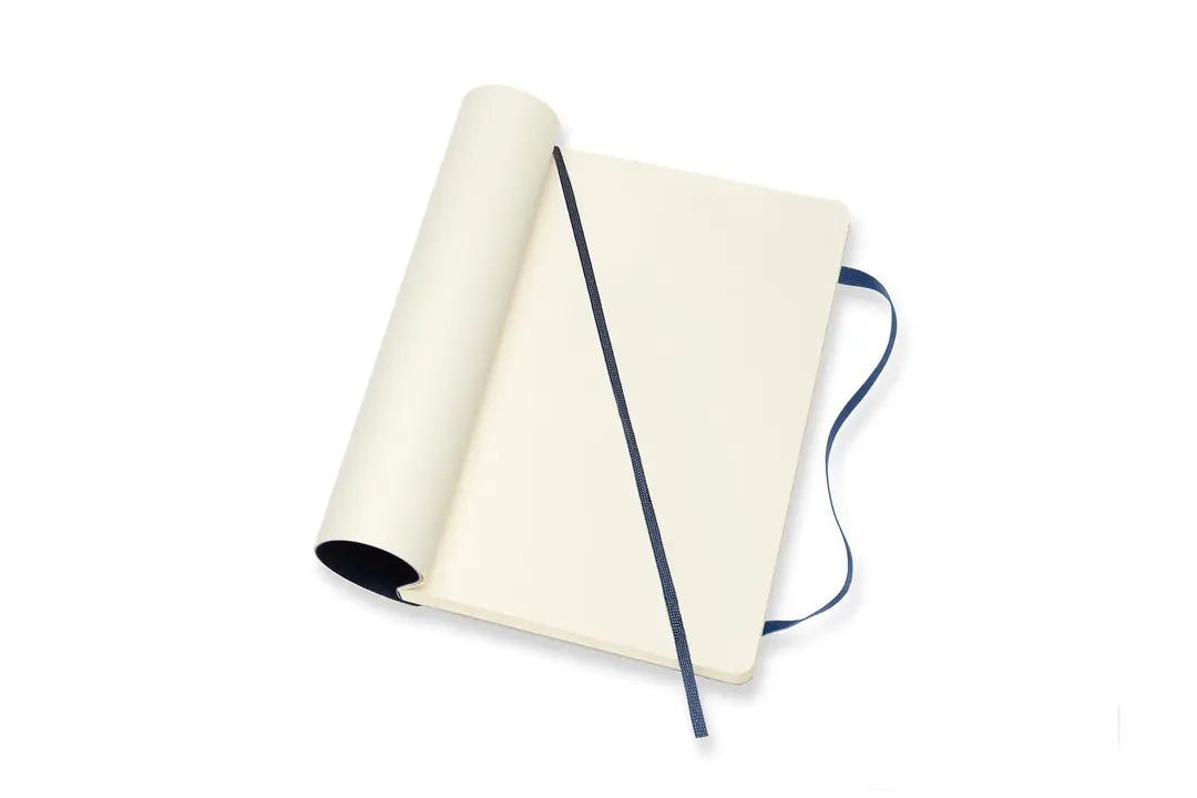 MOLESKINE Notizbuch L/A5 854757 Blanko,Soft Cover,Saphir