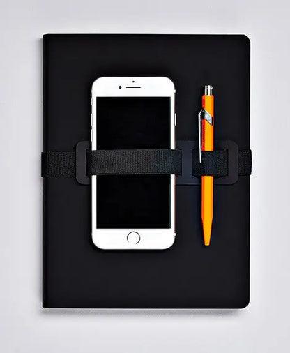 NUUNA Notizbuch Voyager A5 53504 Black,Punkte,176 S.