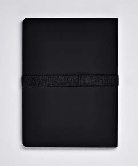 NUUNA Notizbuch Not White A5 54532 Black,blanko,176 S.