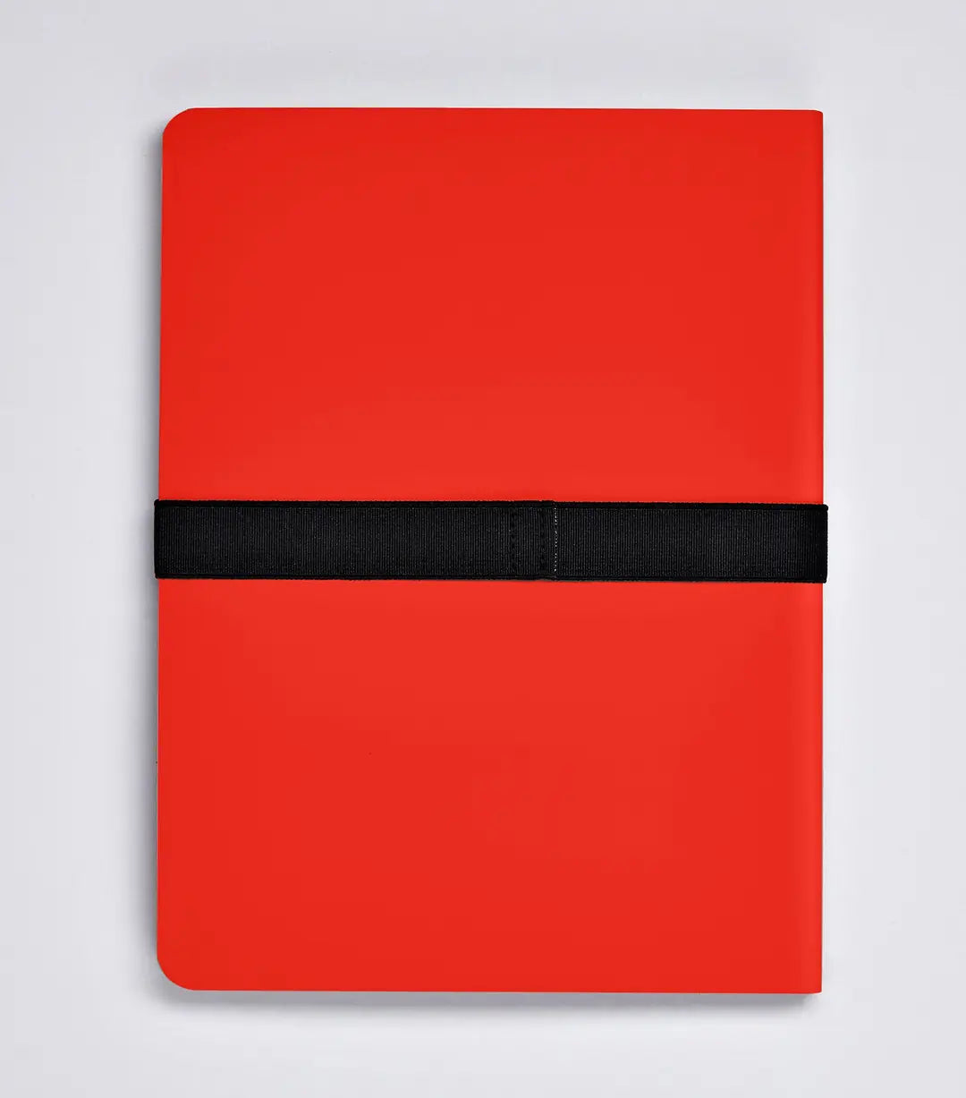 NUUNA Notizbuch Not White A5 55218 Red,blanko,176 S.