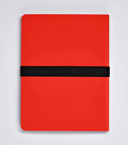 NUUNA Notizbuch Not White A5 55218 Red,blanko,176 S.