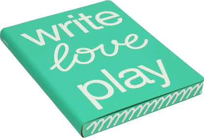 NUUNA Notizbuch Graphic L 56383 WRITE LOVE PLAY 256 Seiten