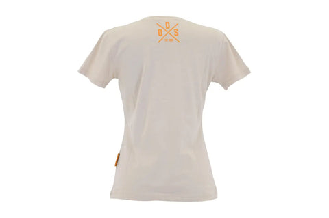 ODS T-Shirt Sun Print Cotton Beige Woman XL