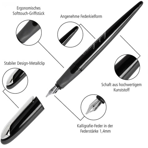 ONLINE Füllhalter Set Air 10010 Black