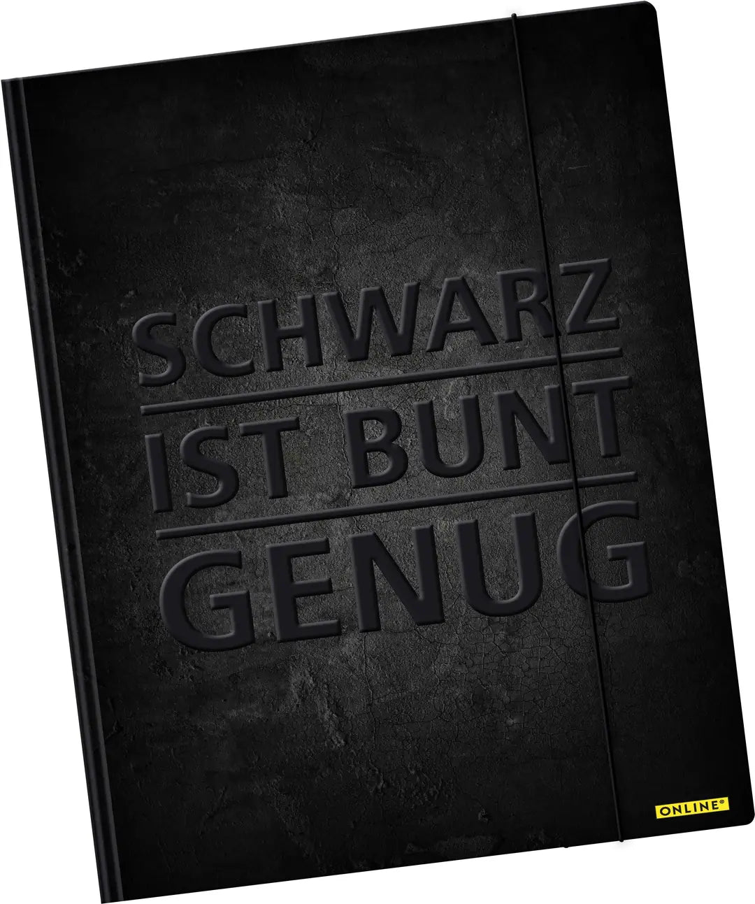 ONLINE Gummizugmappe A3 10125/6 Schwarz