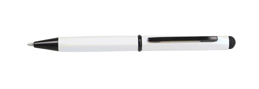ONLINE Kugelschreiber Hexagon 21031/3D Stylus weiss
