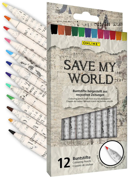ONLINE Buntstifte Save My World 7920 12 Stück