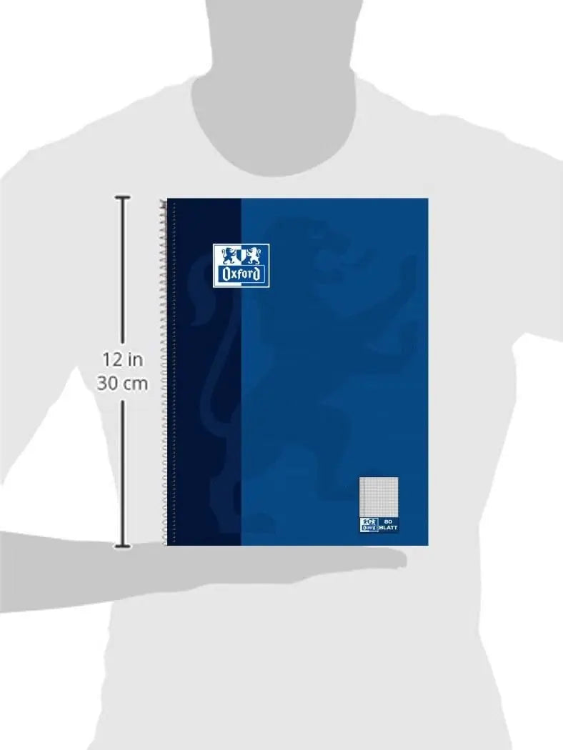 OXFORD Collegeblock A4+ 100050358 kariert, 90g 80 Blatt