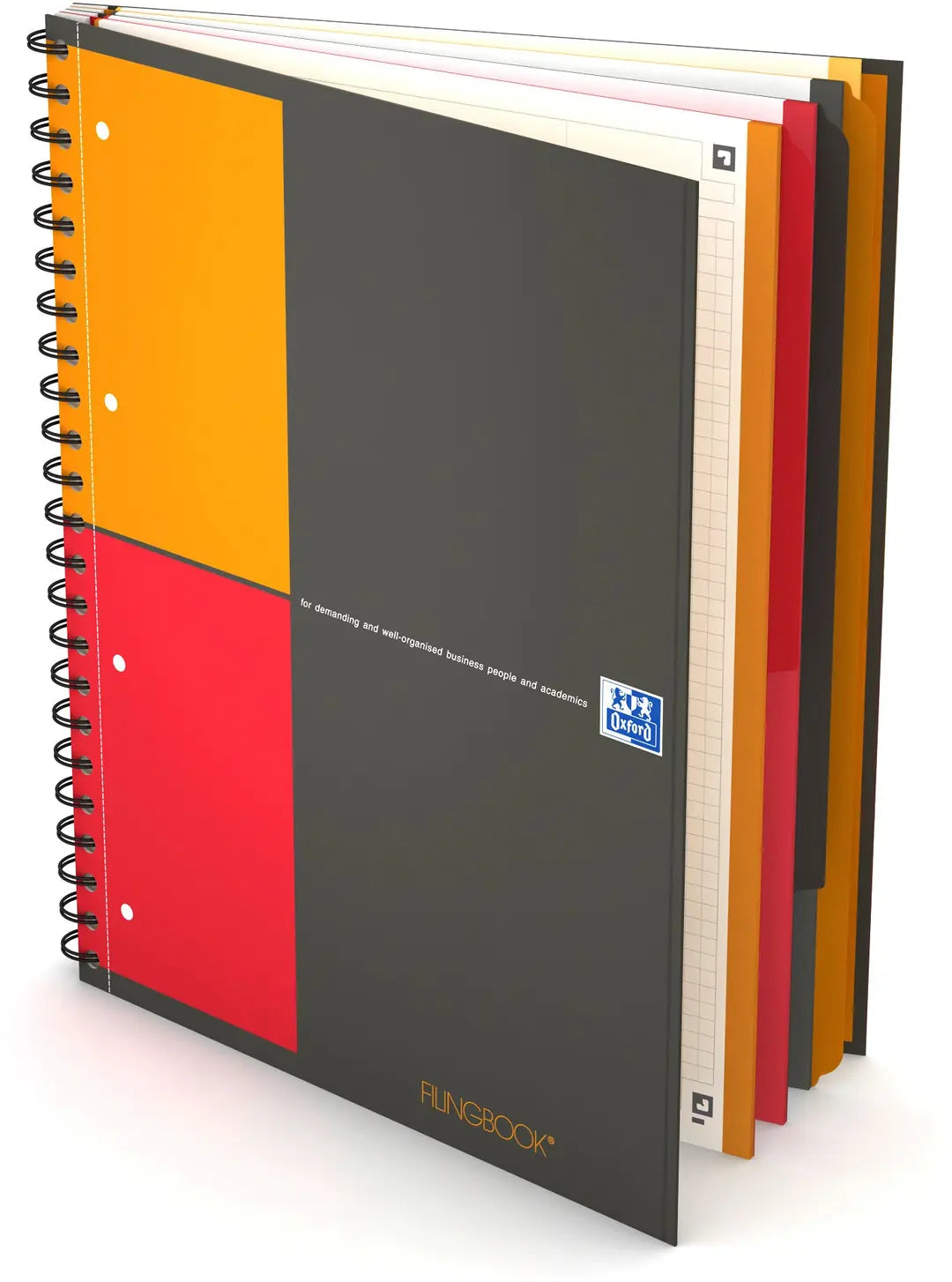 OXFORD Filingbook A4+ 100100739 kariert, 80g 100 Blatt