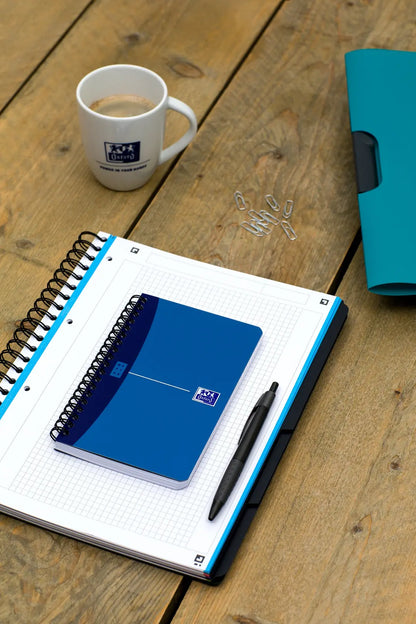 OXFORD Office-Spiralbuch A6 100100899 kariert, 5mm, ass.