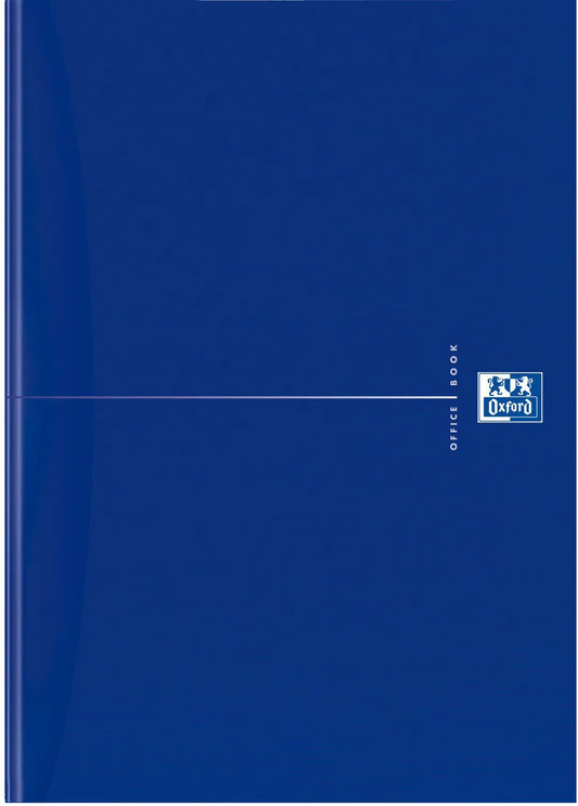 OXFORD Office-Notizbuch A4 100102357 kariert blau
