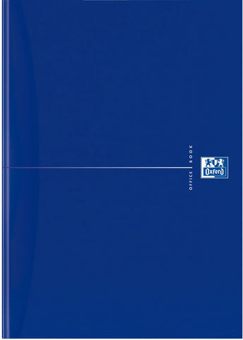 OXFORD Office-Notizbuch A4 100102357 kariert blau