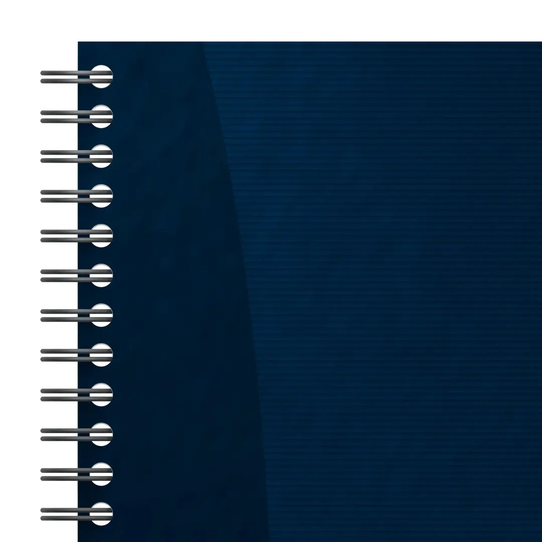 OXFORD Spiralbuch Smart Black A5 100103627 liniert 6mm, 90g 90 Blatt