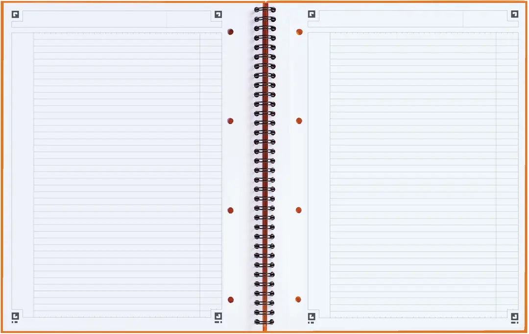 OXFORD Spiralbuch A4+ 100104036 liniert 6mm, 80g 80 Blatt
