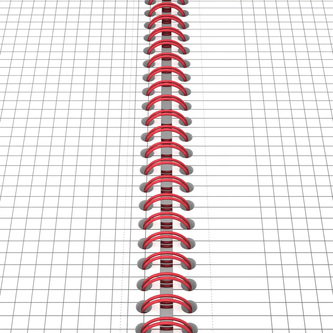 OXFORD Buch Black 'n Red A4 400047609 kariert, 90g 70 Blatt