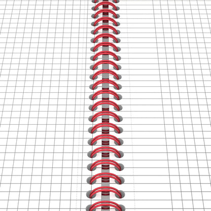 OXFORD Buch Black 'n Red A4 400047609 kariert, 90g 70 Blatt