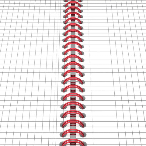 OXFORD Buch Black 'n Red A4 400047609 kariert, 90g 70 Blatt