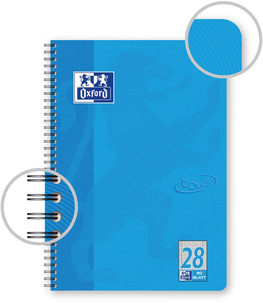 OXFORD Collegeblock Touch B5 400086488 kariert, 90g 80 Blatt