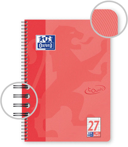 OXFORD Collegeblock Touch A4+ 400086493 liniert, 90g 80 Blatt