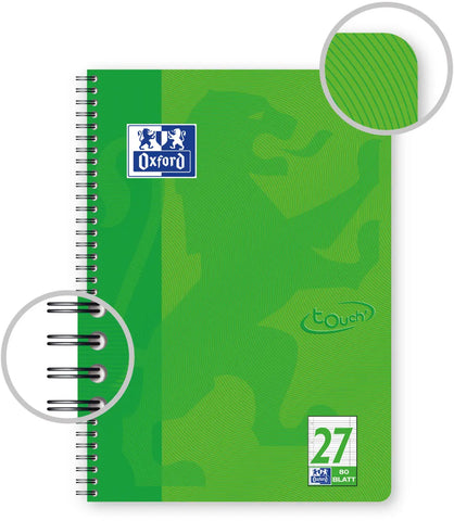 OXFORD Collegeblock Touch A4+ 400086494 liniert, 90g 80 Blatt