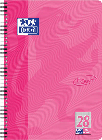 OXFORD Collegeblock Touch A4+ 400086496 kariert, 90g 80 Blatt