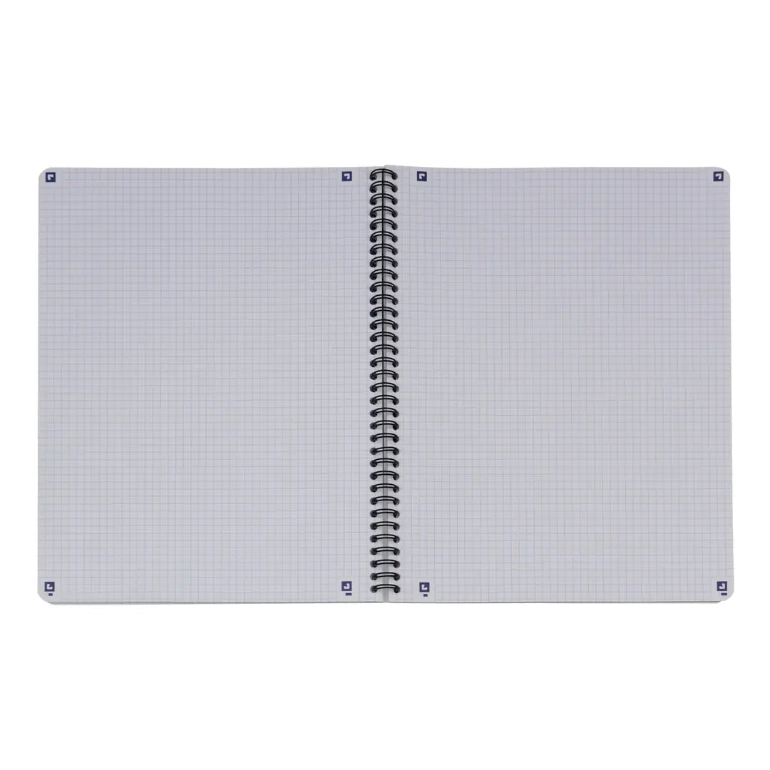 OXFORD Touch Spiralheft 400103996 A4, kariert 70 Blatt, blau