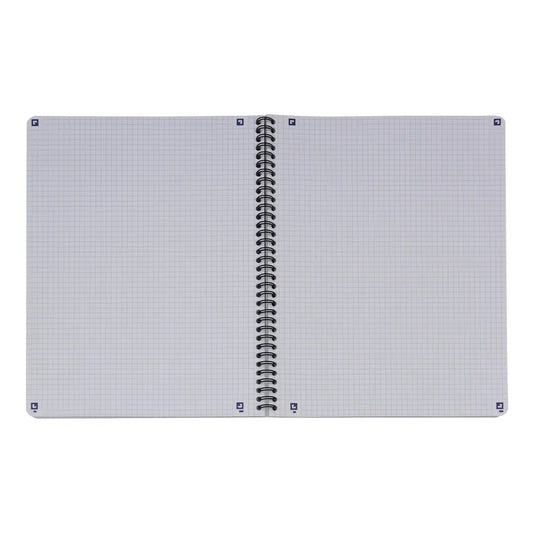 OXFORD Touch Spiralheft 400103996 A4, kariert 70 Blatt, blau