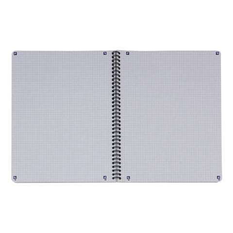 OXFORD Touch Spiralheft 400103996 A4, kariert 70 Blatt, blau