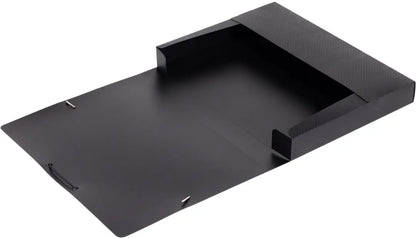 OXFORD Gummibandmappe Urban 24x32cm 400104953 schwarz, Füllhöhe 2.5cm