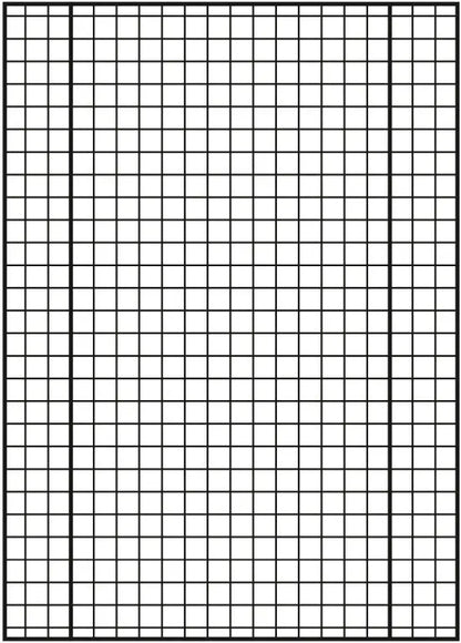 OXFORD Collegeblock Touch A4+ 400121610 schwarz, kariert 90g 80 Blatt