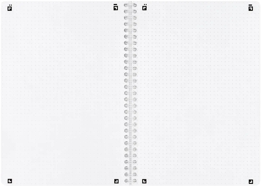 OXFORD Collegeblock SCRIBZEE A4+ 400132378 dotted, grünblau 80 Blatt