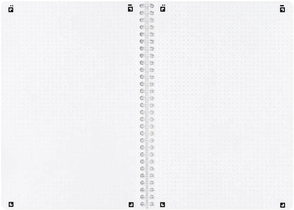 OXFORD Collegeblock SCRIBZEE A4+ 400132378 dotted, grünblau 80 Blatt