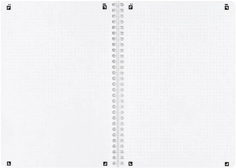 OXFORD Collegeblock SCRIBZEE A4+ 400132378 dotted, grünblau 80 Blatt