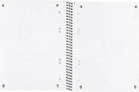 OXFORD Collegeblock SCRIBZEE A5+ 400132392 dotted, grünblau 80 Blatt