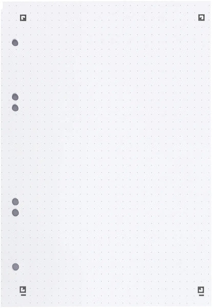 OXFORD Collegeblock SCRIBZEE A5+ 400132392 dotted, grünblau 80 Blatt
