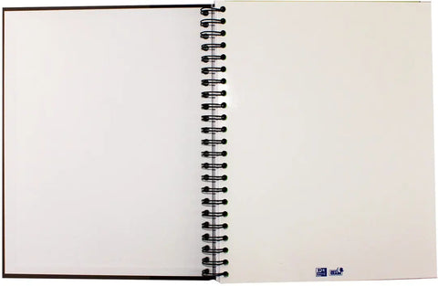 OXFORD European Book, Whiteboard A4+ 400132983 kariert, braun 120 Blatt