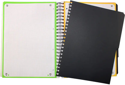OXFORD European Book, Whiteboard A4+ 400132983 kariert, braun 120 Blatt